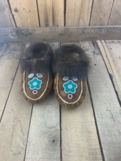 Childrens Beaded Moccasins