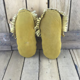 Factory Hide Slippers with Sheep Wool Lining