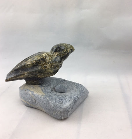 Soap Stone Carving "Raven and Egg"